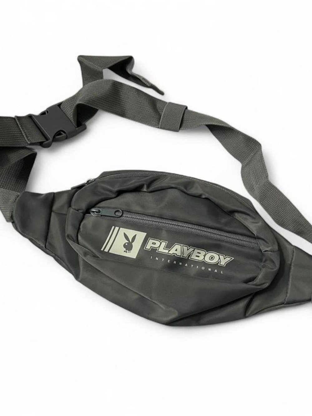 Playboy Grey Fanny Pack Belt Bag